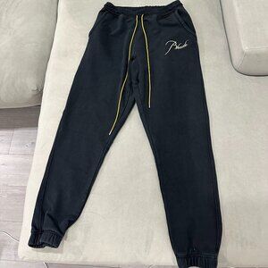 Classic Rhude Jogger Sweatpant in Dark Navy Blue
